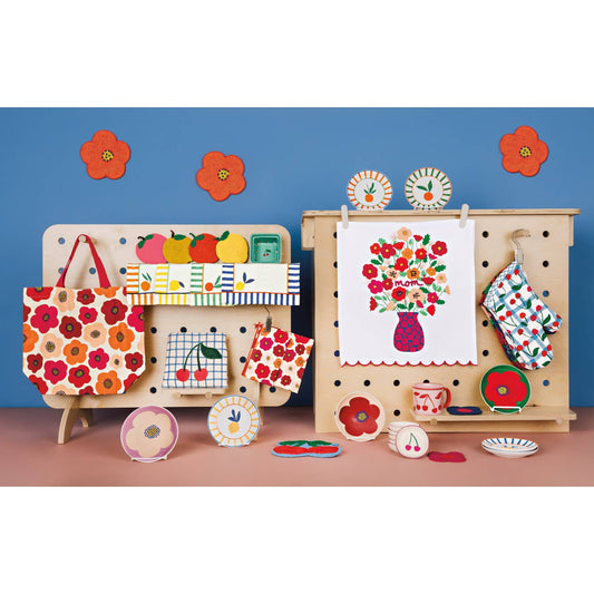 Very Cherry Oven Mitts - Set of 2