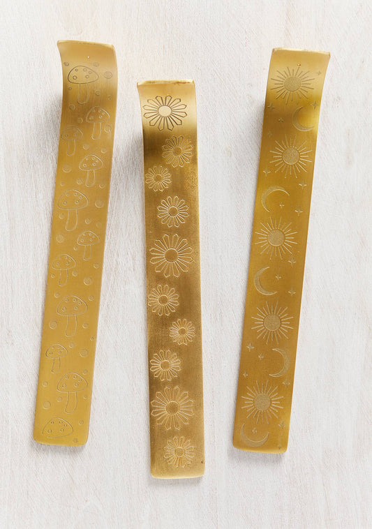 Gold Incense Holder