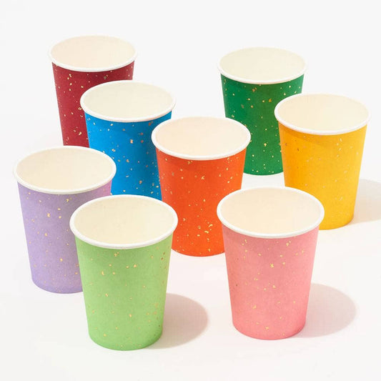 Bright Multicolor Party Cups