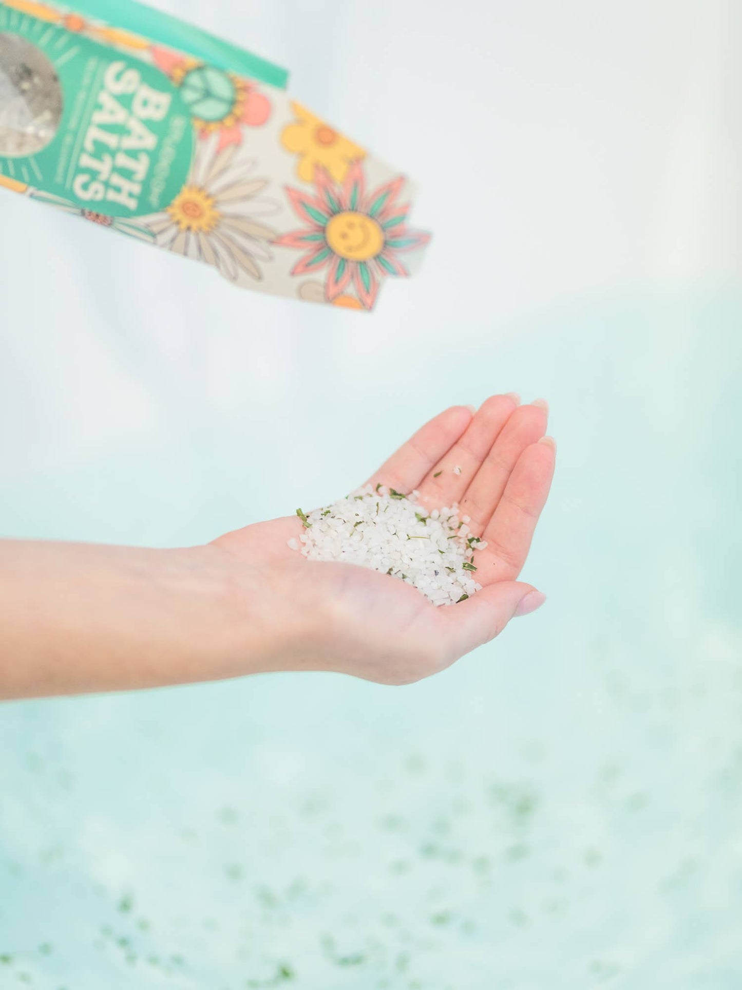 Mandarin Mint Scented Bath Salts - Be All Smiles
