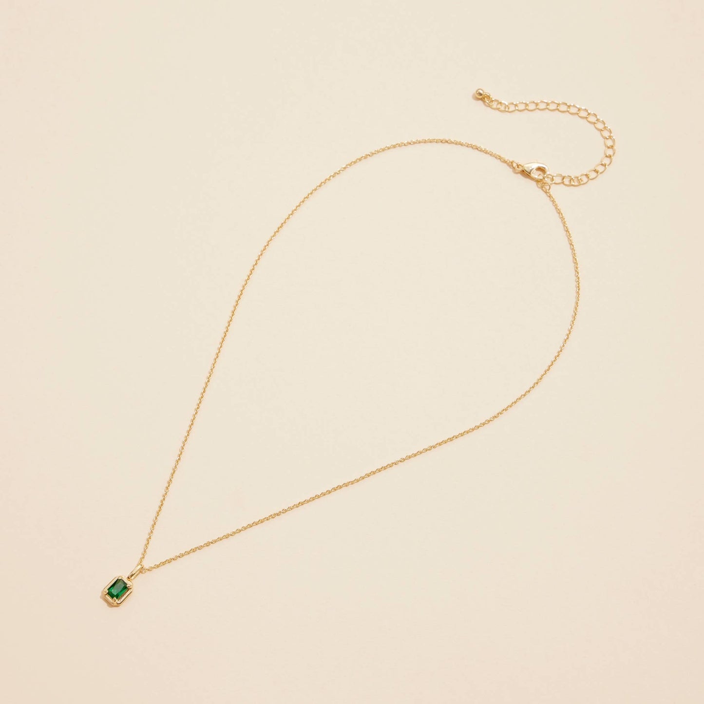 Birthstone Charm Necklace