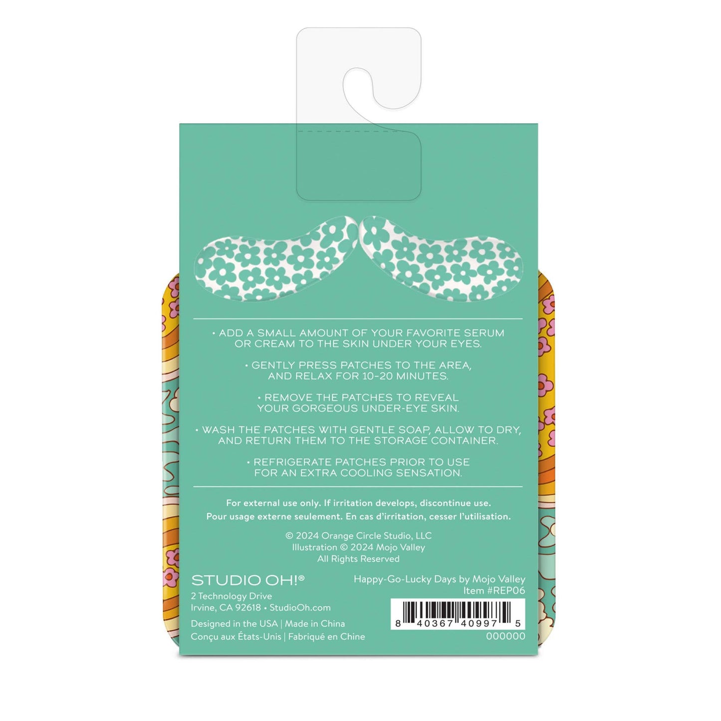 Happy-Go-Lucky Reusable Under-Eye Patches