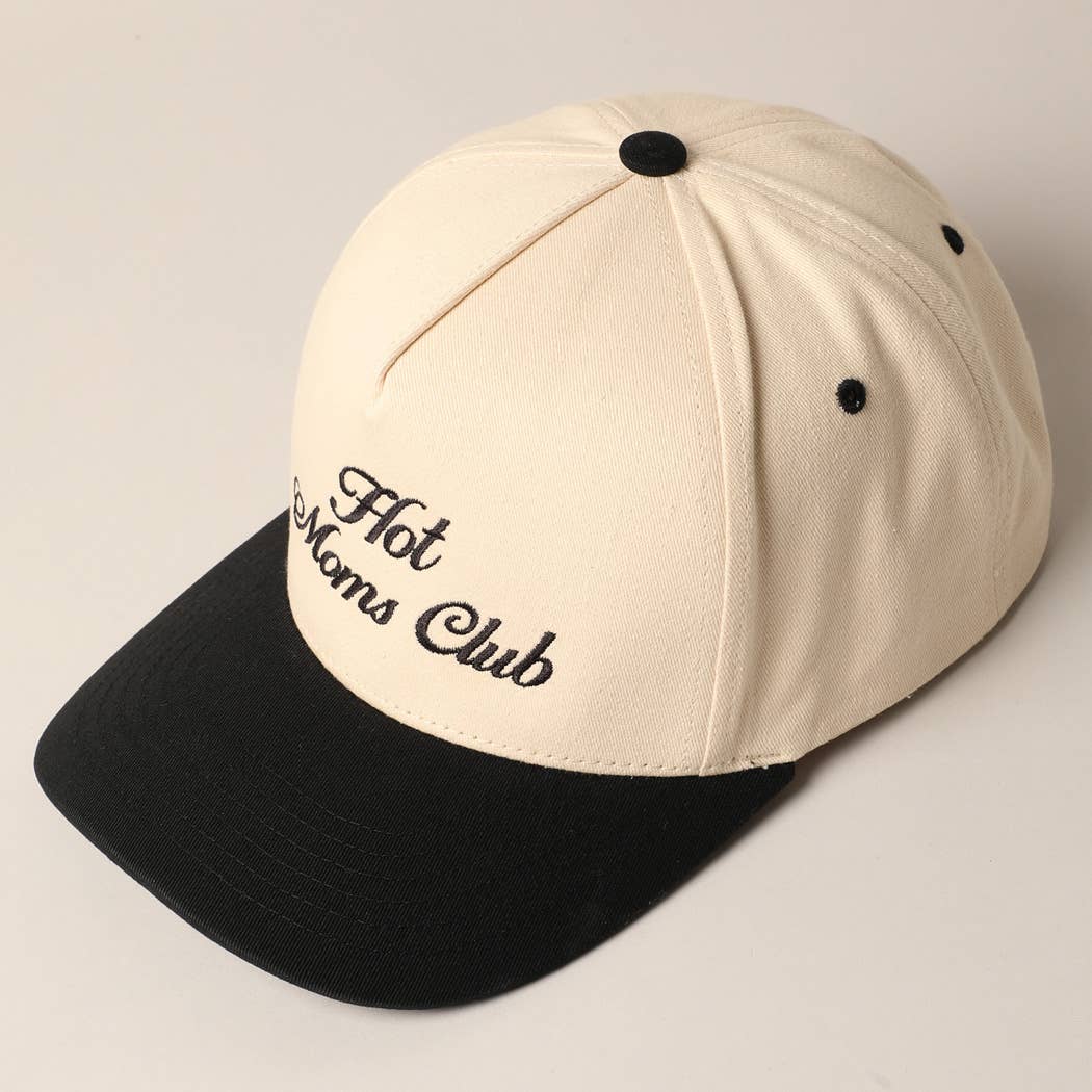 Hot Moms Club Embroidered Hat