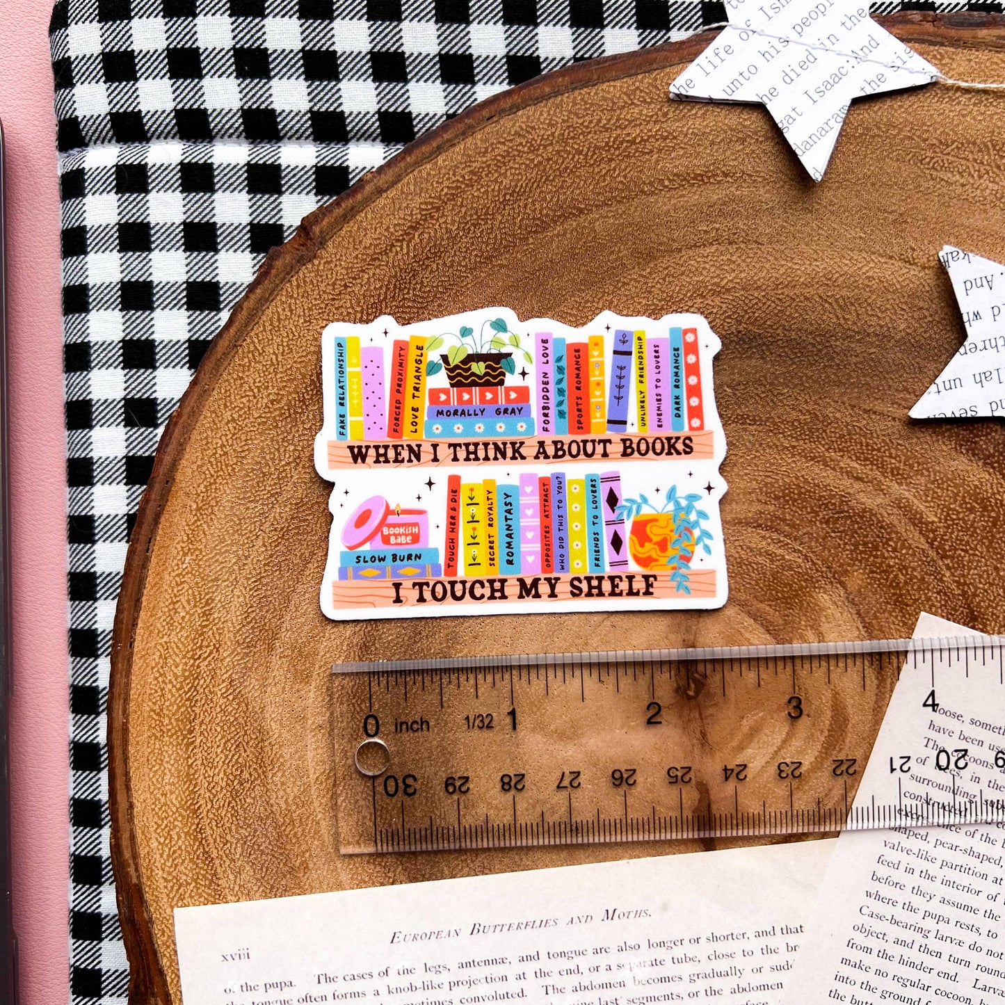 Bookshelf Sticker