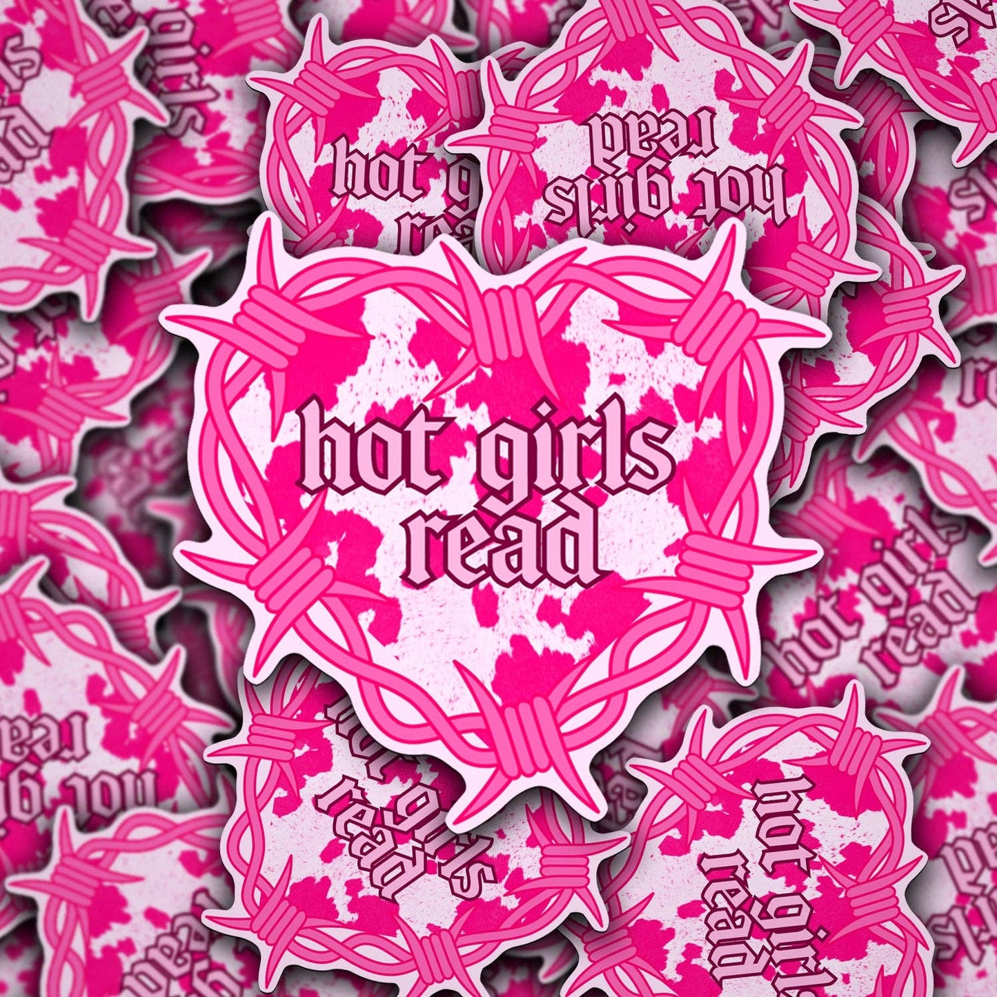 HGR Barbwire Heart Sticker