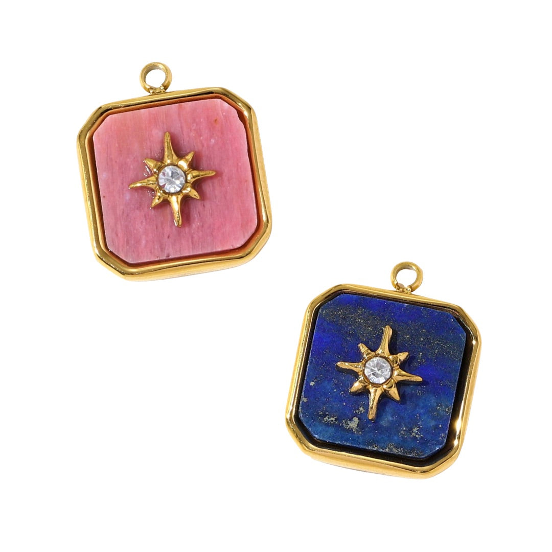 Gold Twinkle Pendant Charm