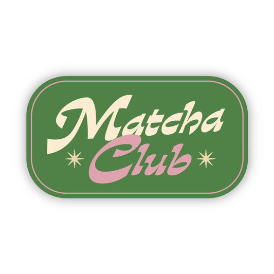 Matcha Club Sticker