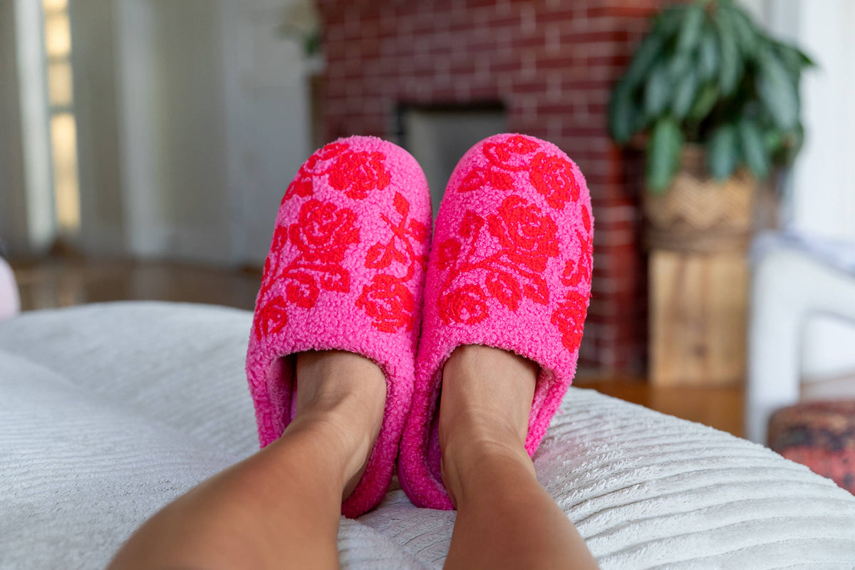 Rose Stems Indoor / Outdoor Slippers