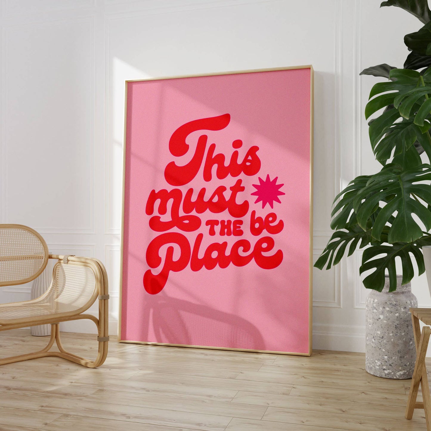 This Must Be The Place Art Print