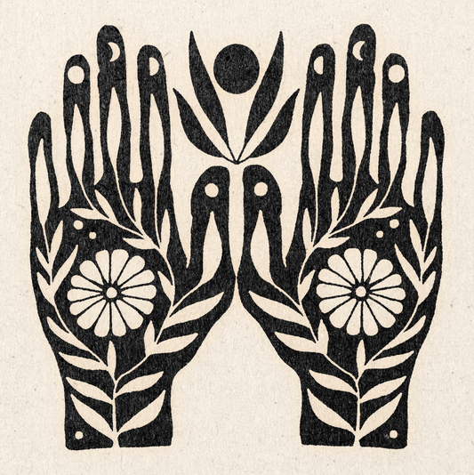 Growth In Your Hands Art Print
