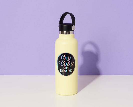 Cry Baby on Board Sticker