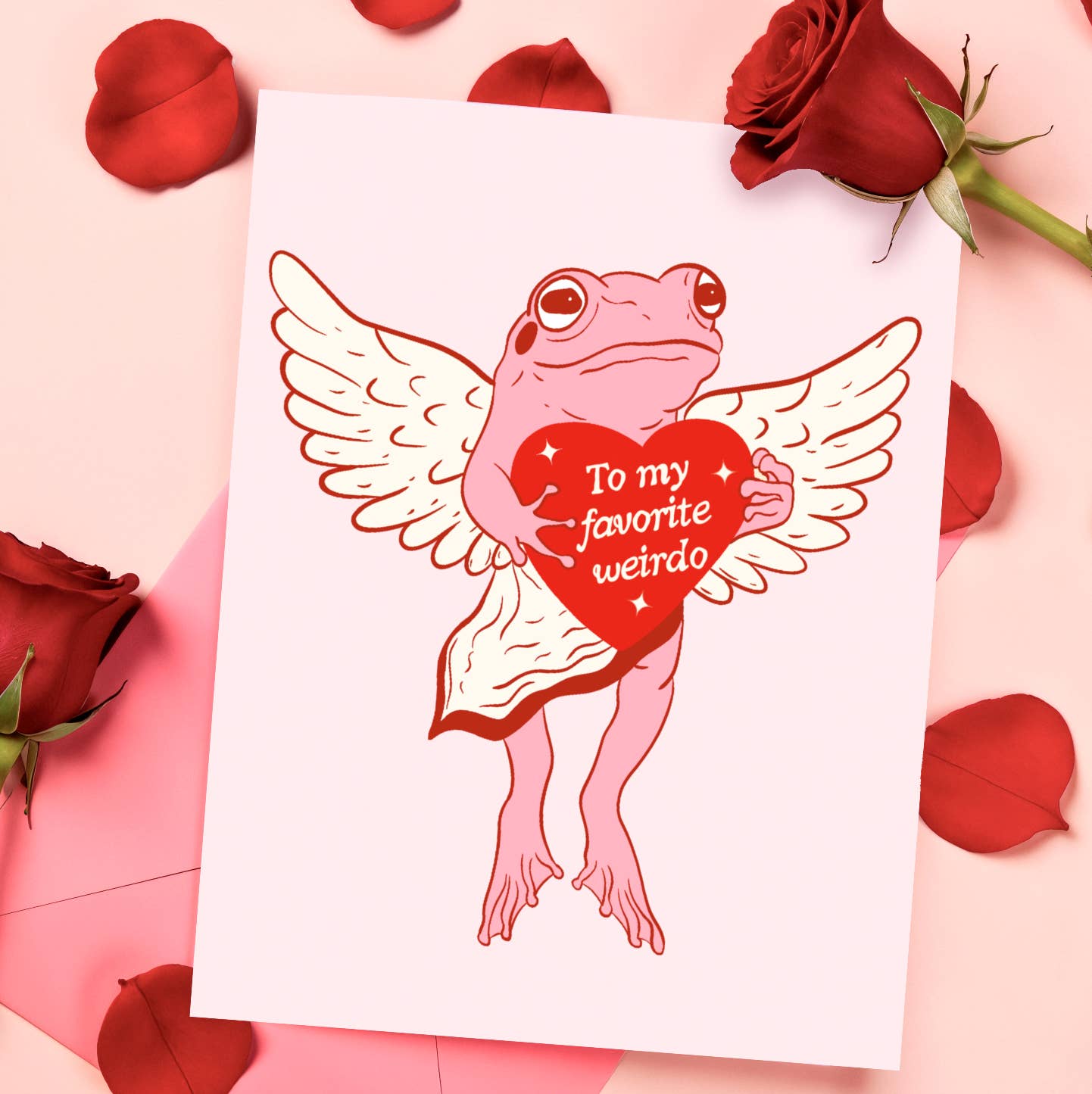 Favorite Weirdo Greeting Card