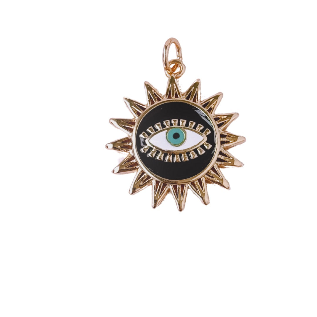All Seeing Eye Gold Charm