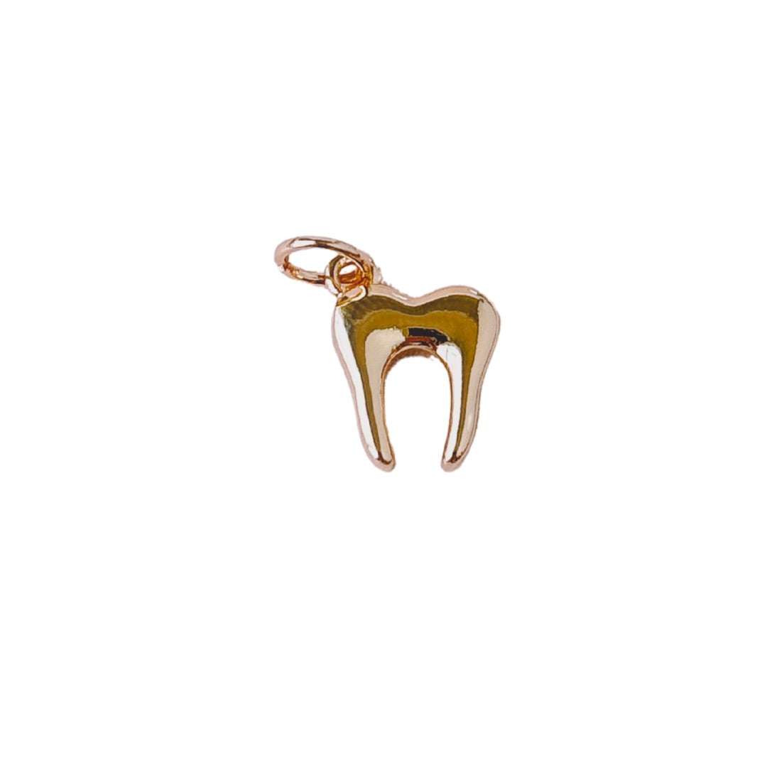 Tooth Charm (Gold + Silver)