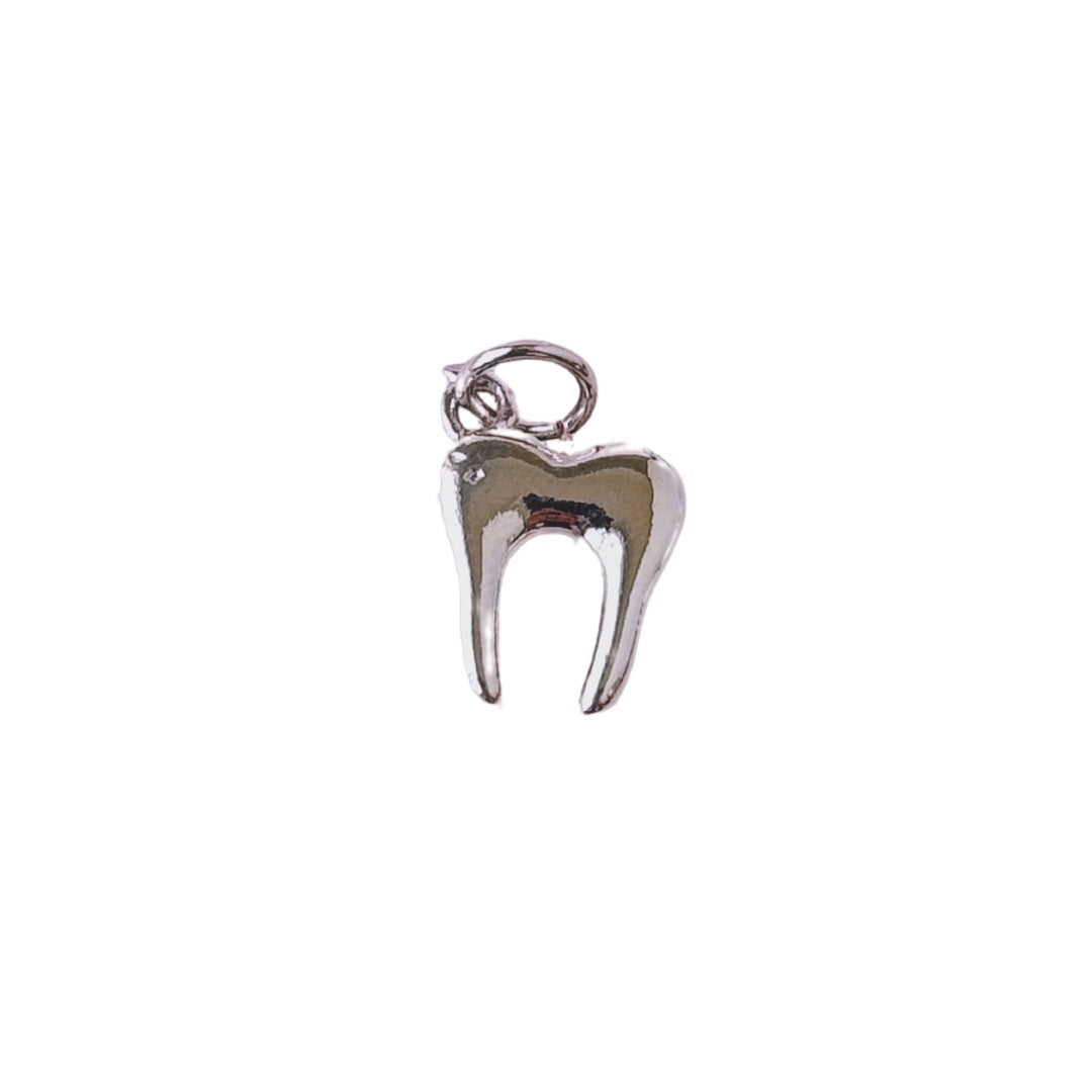 Tooth Charm (Gold + Silver)