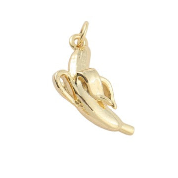 Gold Banana Charm