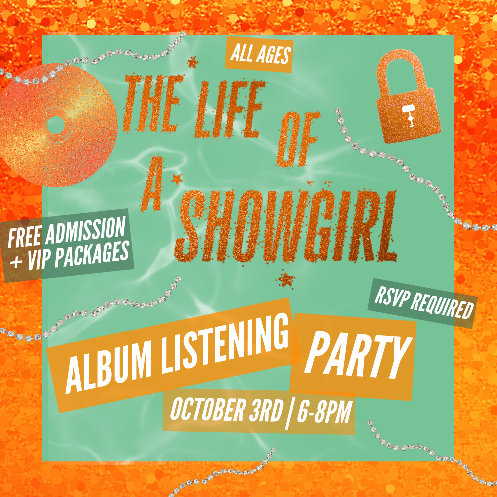 TS Life of a Showgirl Listening Party RSVP - 10/3