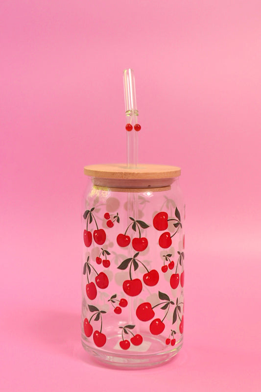 Cherry Pie Glass Cup