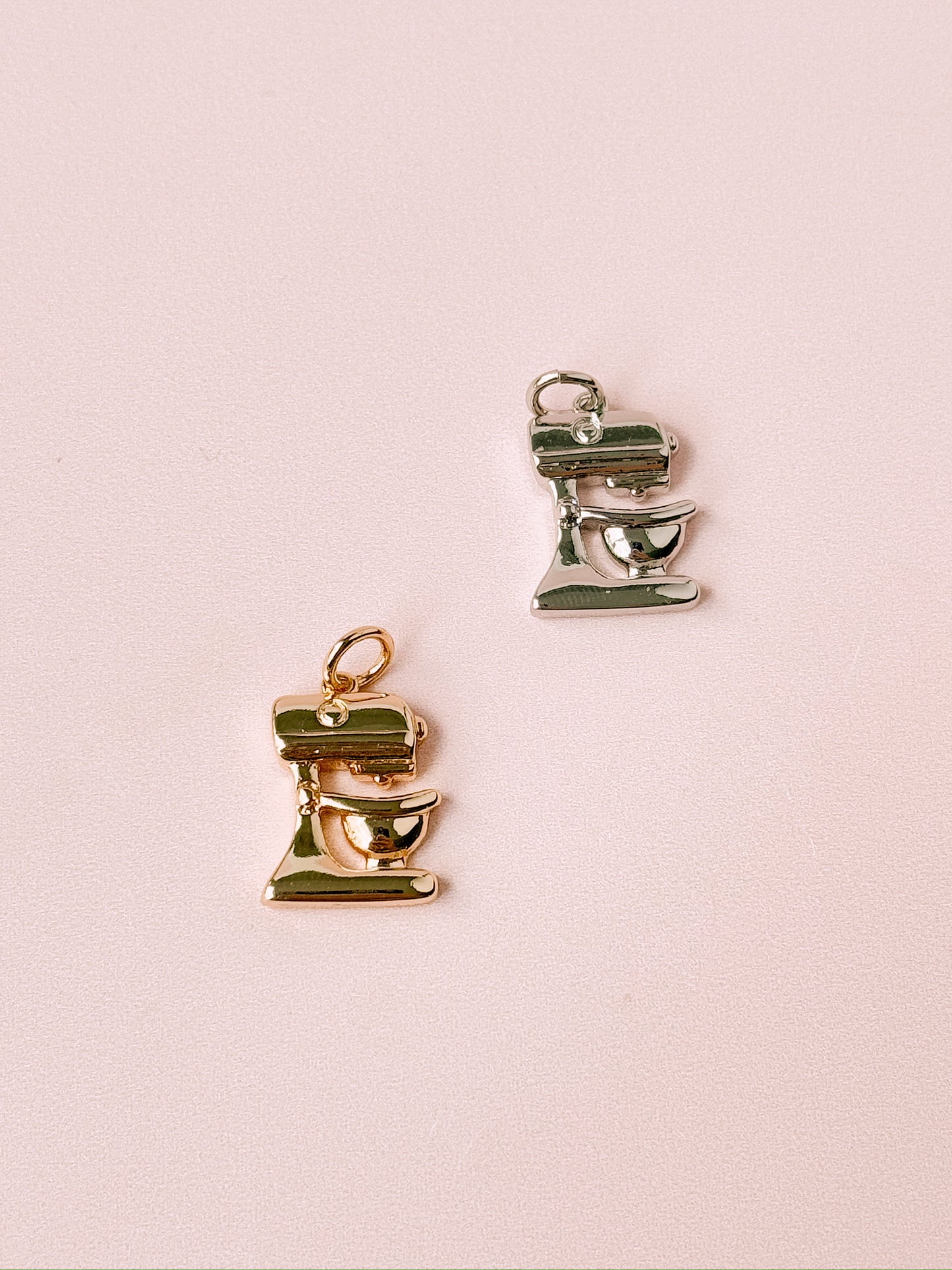 Kitchen Mixer Charm (Gold + Silver)