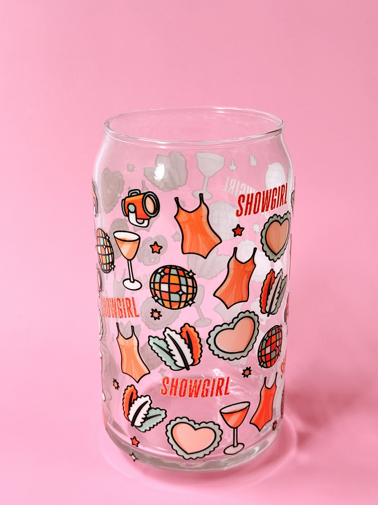 The Life of a Showgirl Glass Cup