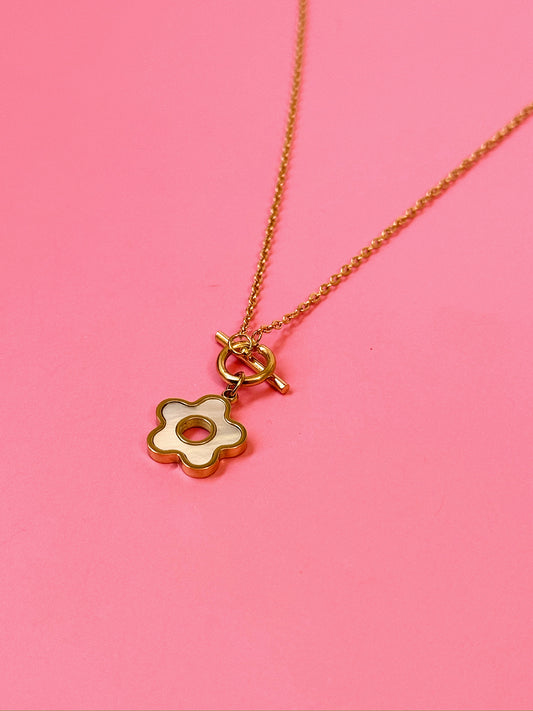 Flower Power Gold-Plated Necklace