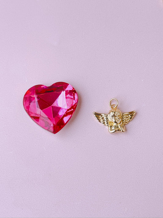 Angel Baby Gold Charm