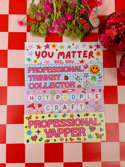 Professional Yapper Bumper Magnet