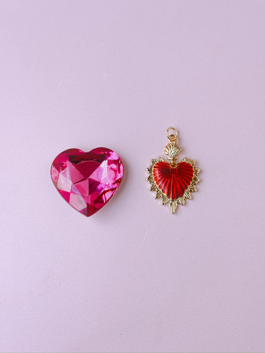 Sacred Heart Gold Charm