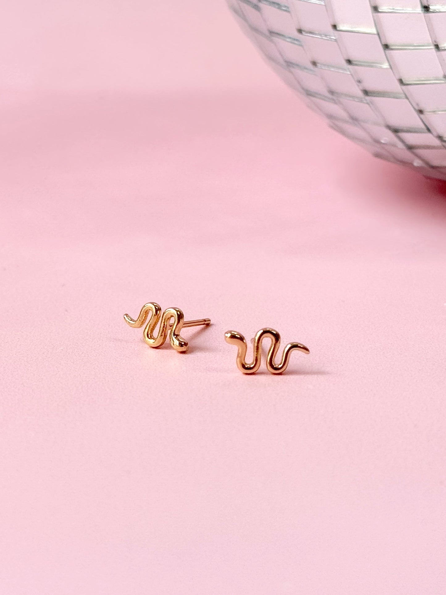 Tiny Snake Studs