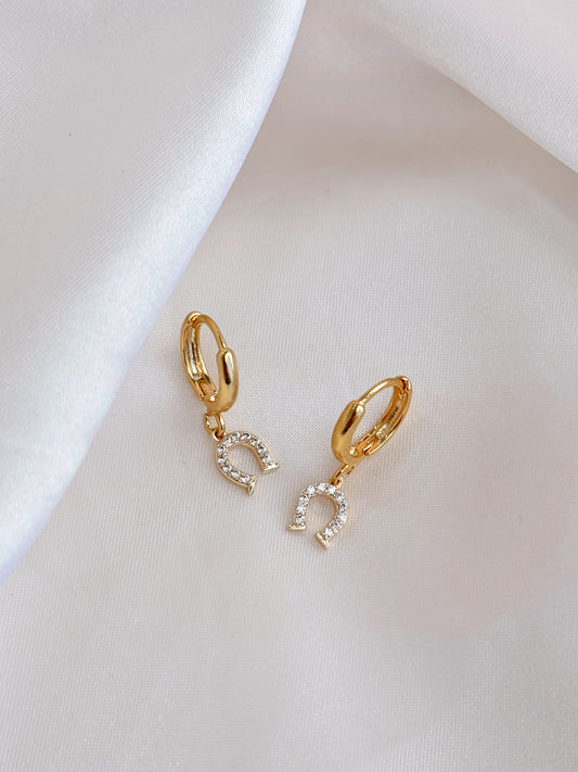 Tiny Horseshoe Huggies