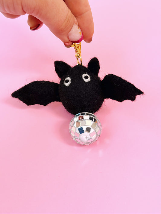 Batty Disco Bag Charm