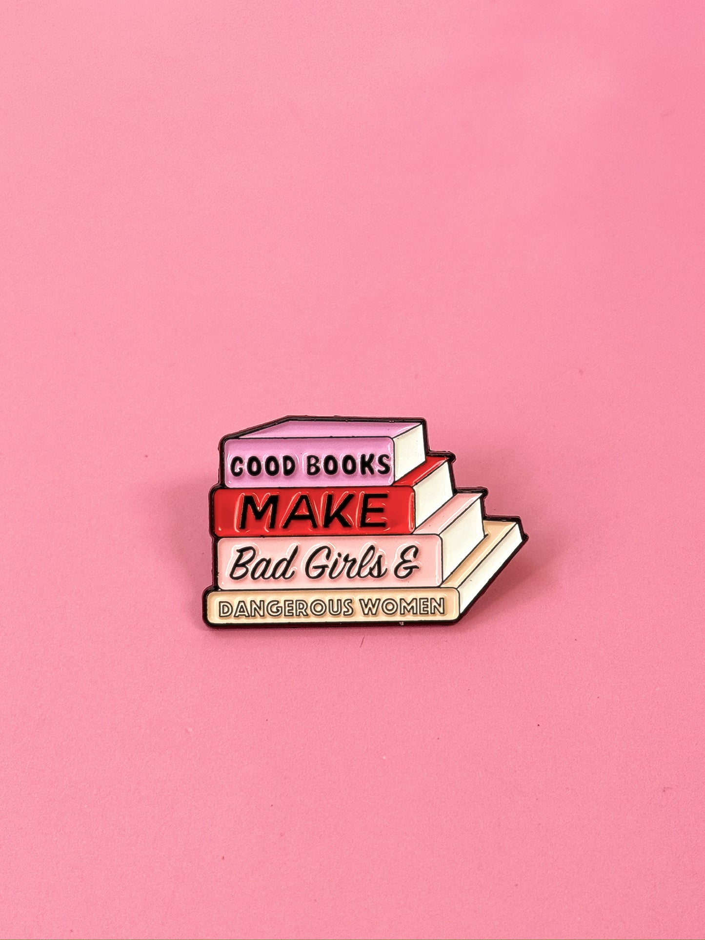Bookish Enamel Pin