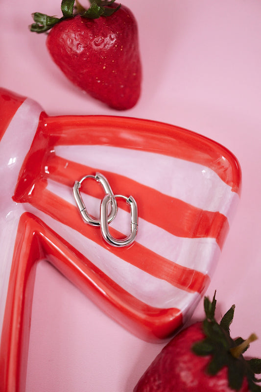 Squoval Hoops (Gold + Silver)