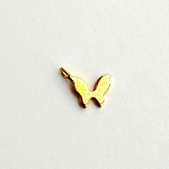 Small Gold Butterfly Charm