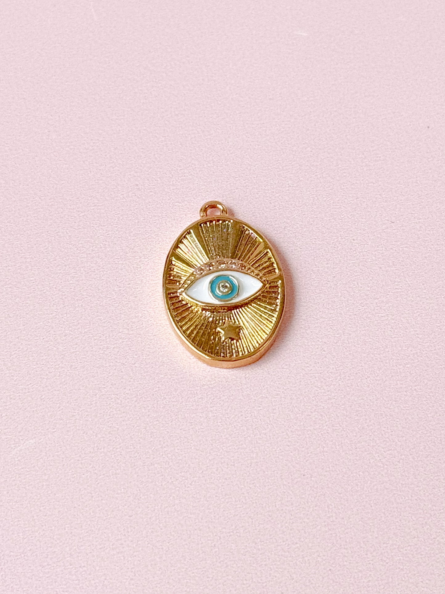Forbidden Eye Gold Charm