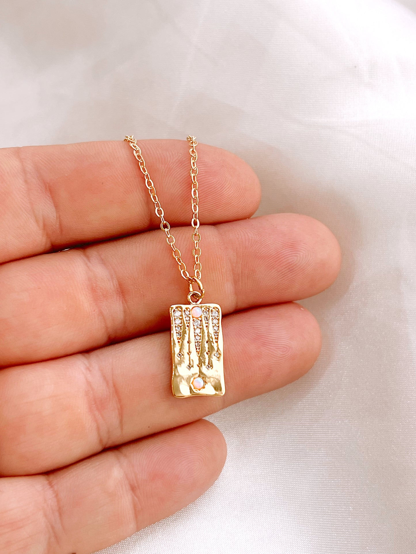 Shooting Stars Gold-Filled Pendant Necklace