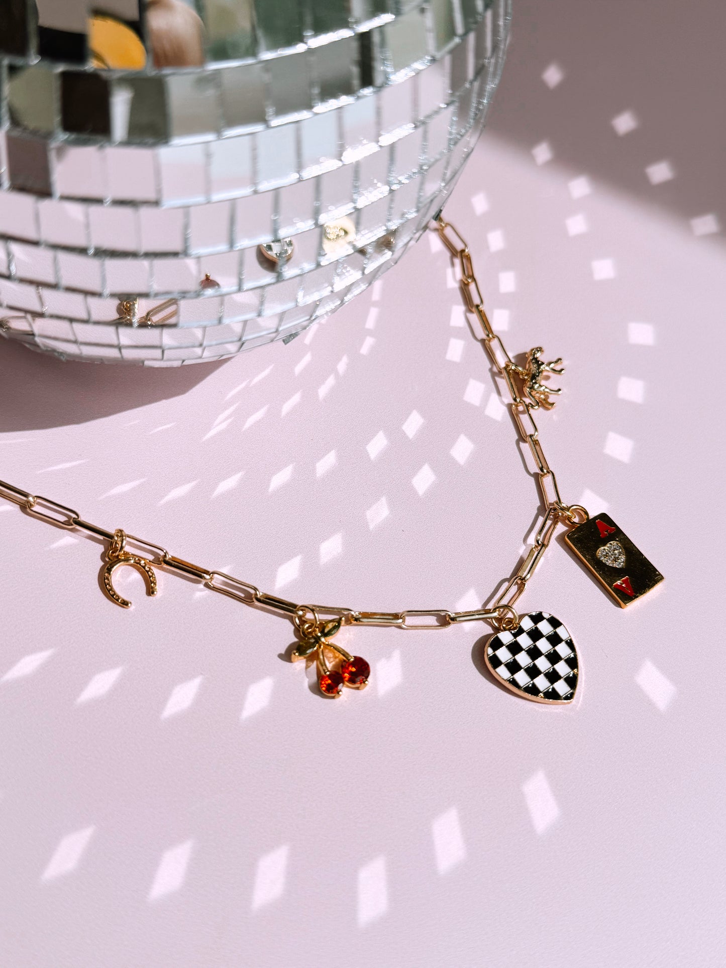 Alt. Girly Charm Necklace