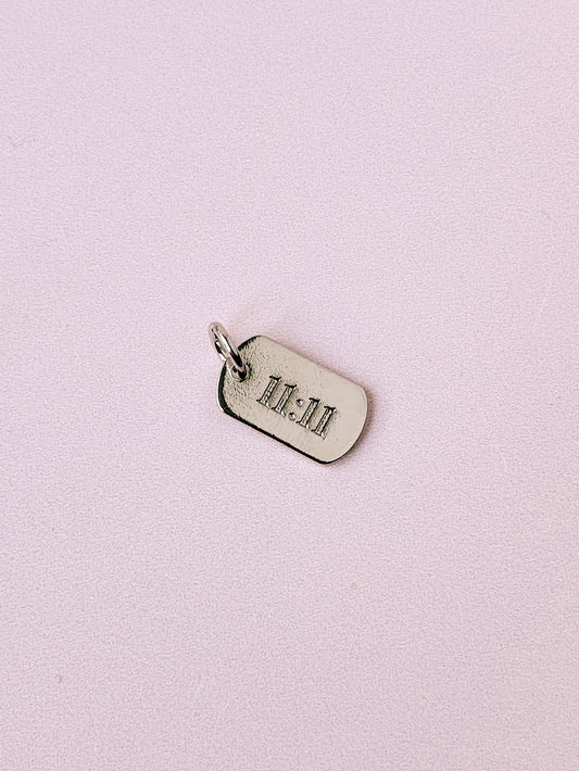11:11 Tag Silver Charm