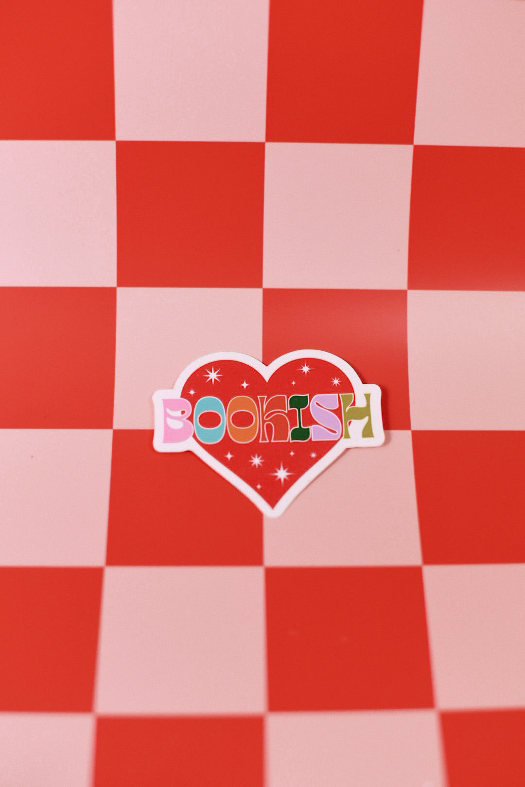 Bookish Heart Sticker