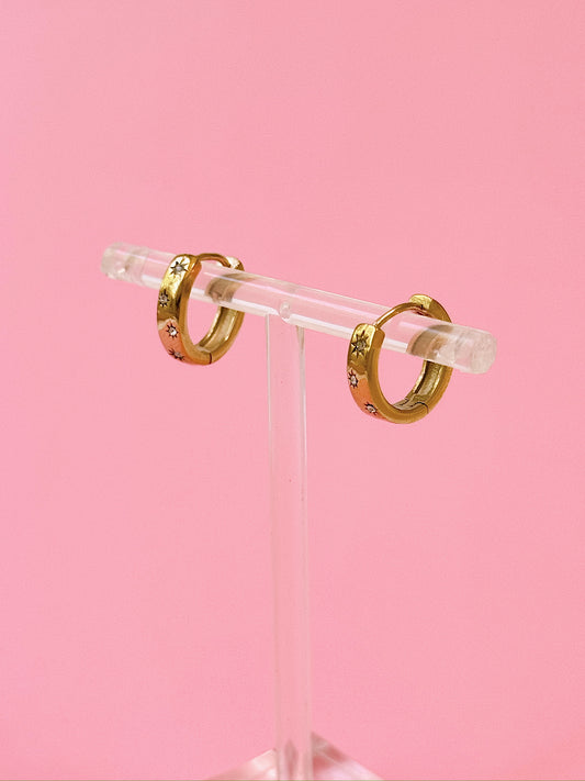 Alchemy Huggie Hoops