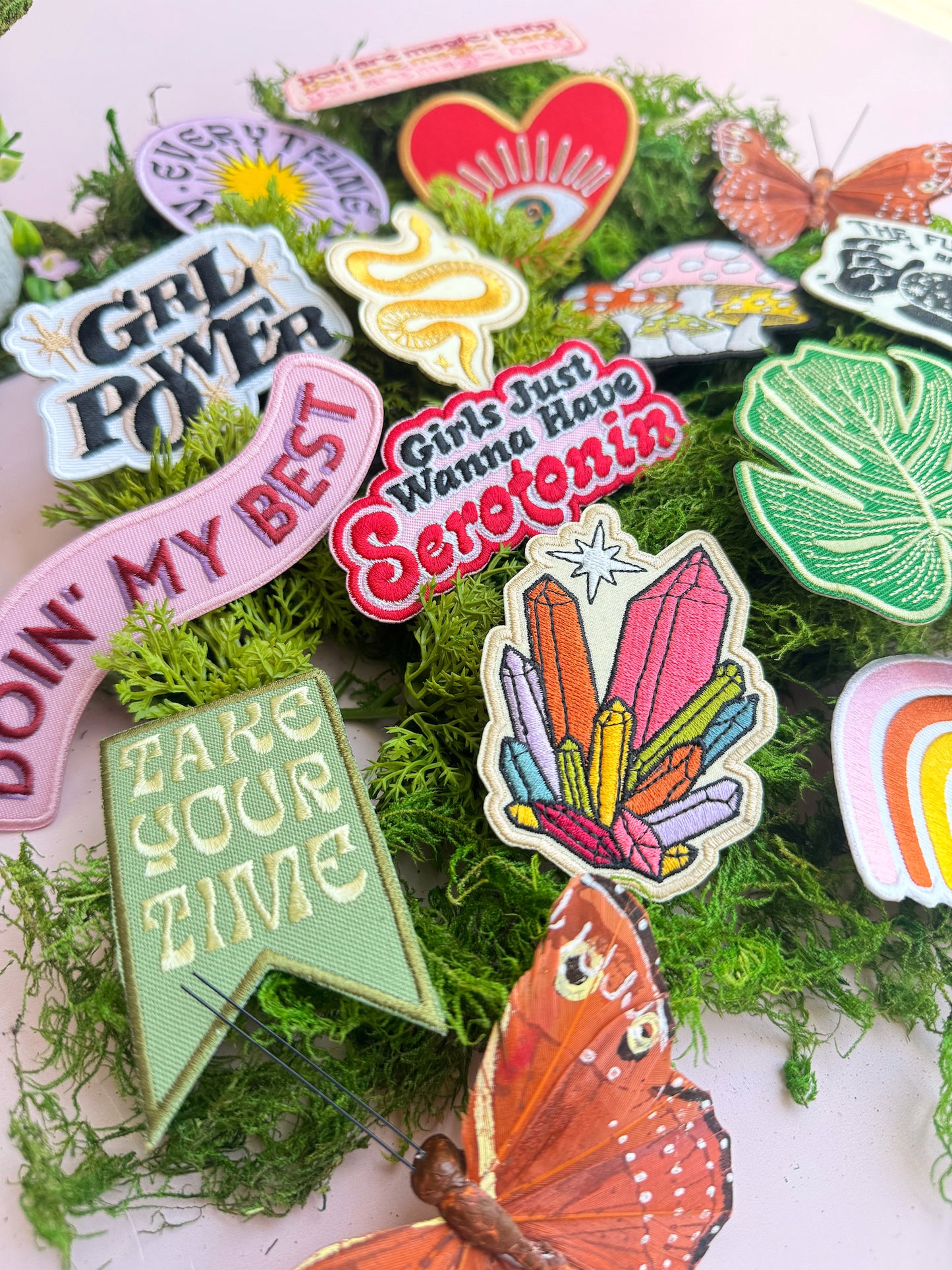 GRL POWER (Iron-On) Patch