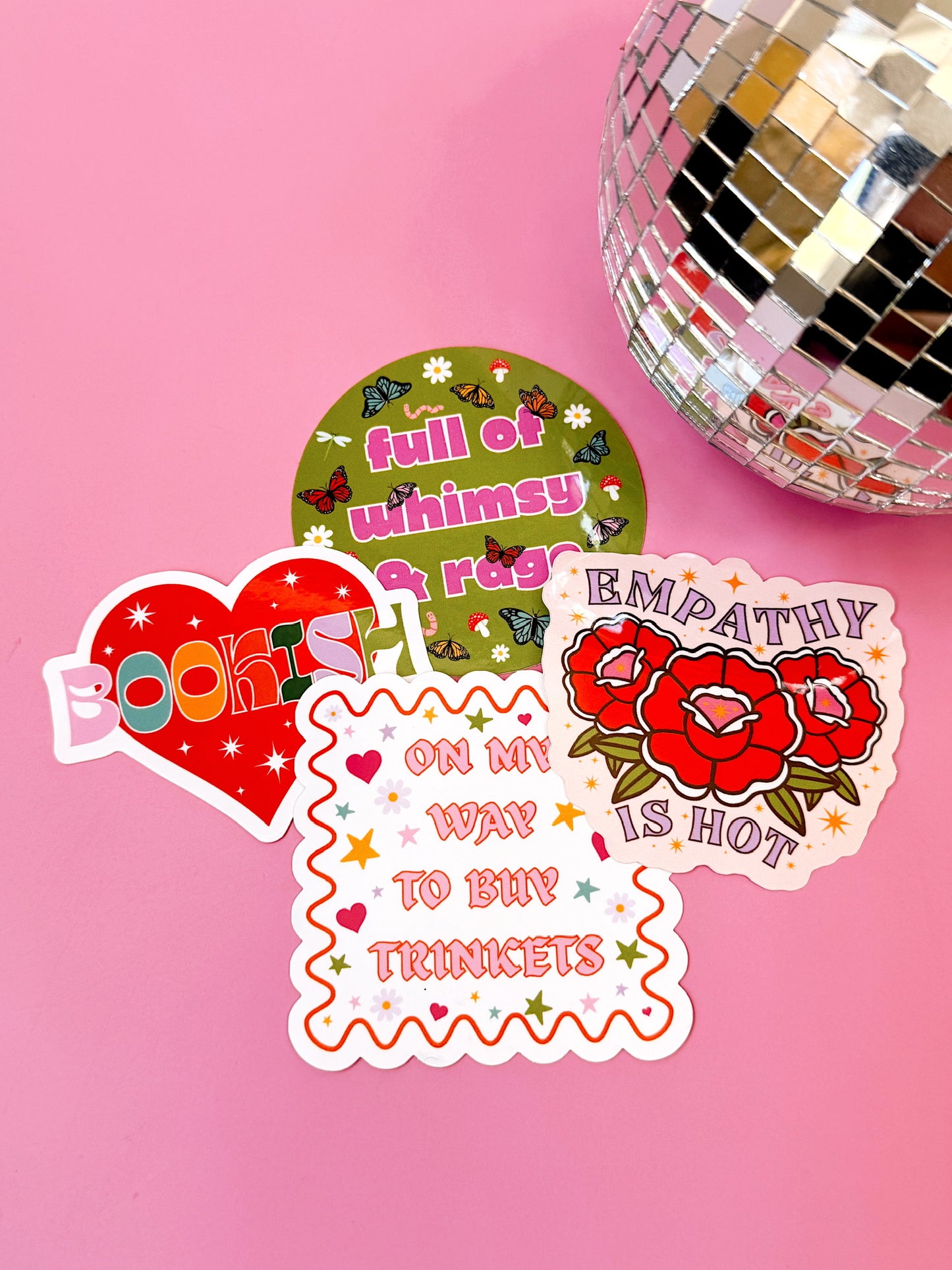 Full of Whimsy & Rage Sticker