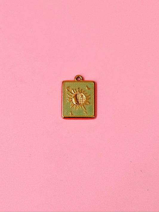 Live By The Sun Gold Charm