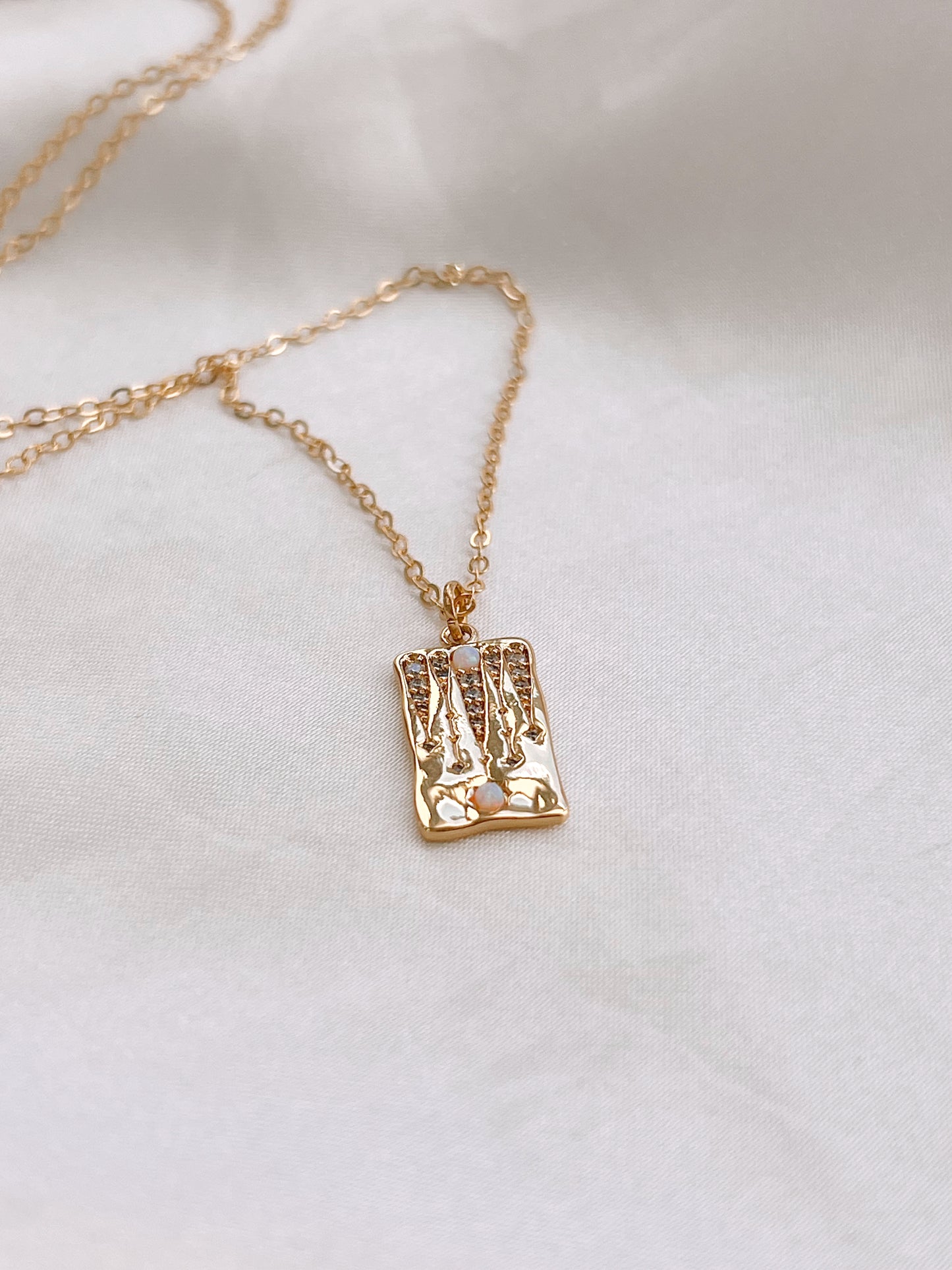 Shooting Stars Gold-Filled Pendant Necklace