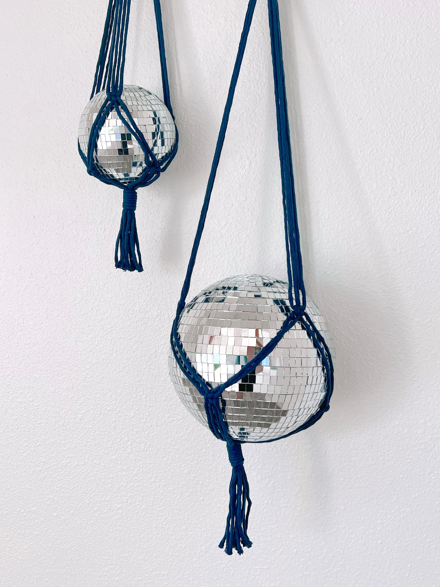 Disco Ball Hangers - Deep Teal