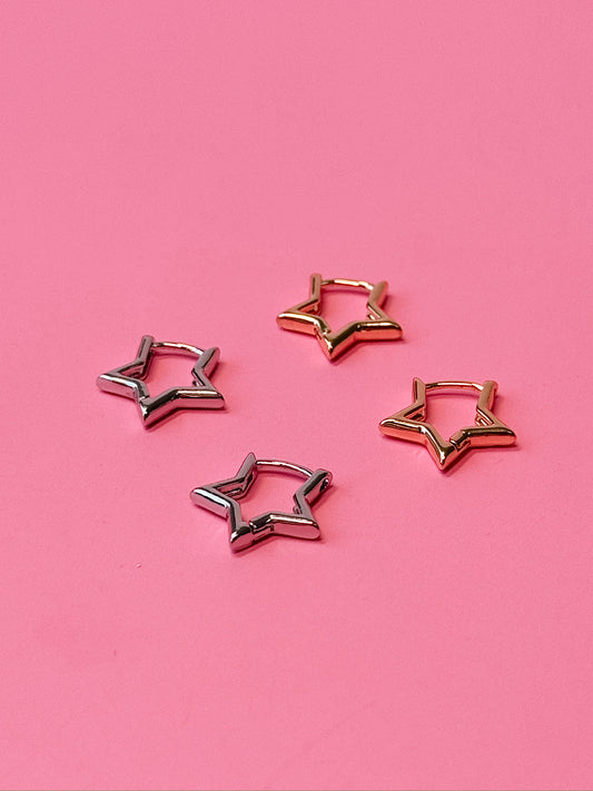 Mini Star Hoops