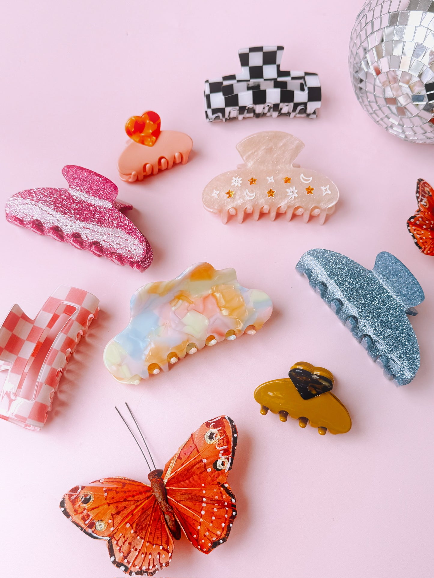 Mini Sweetheart Hair Claw Clip