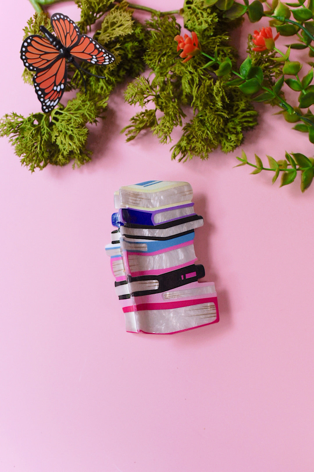 Bookish Hair Claw Clip