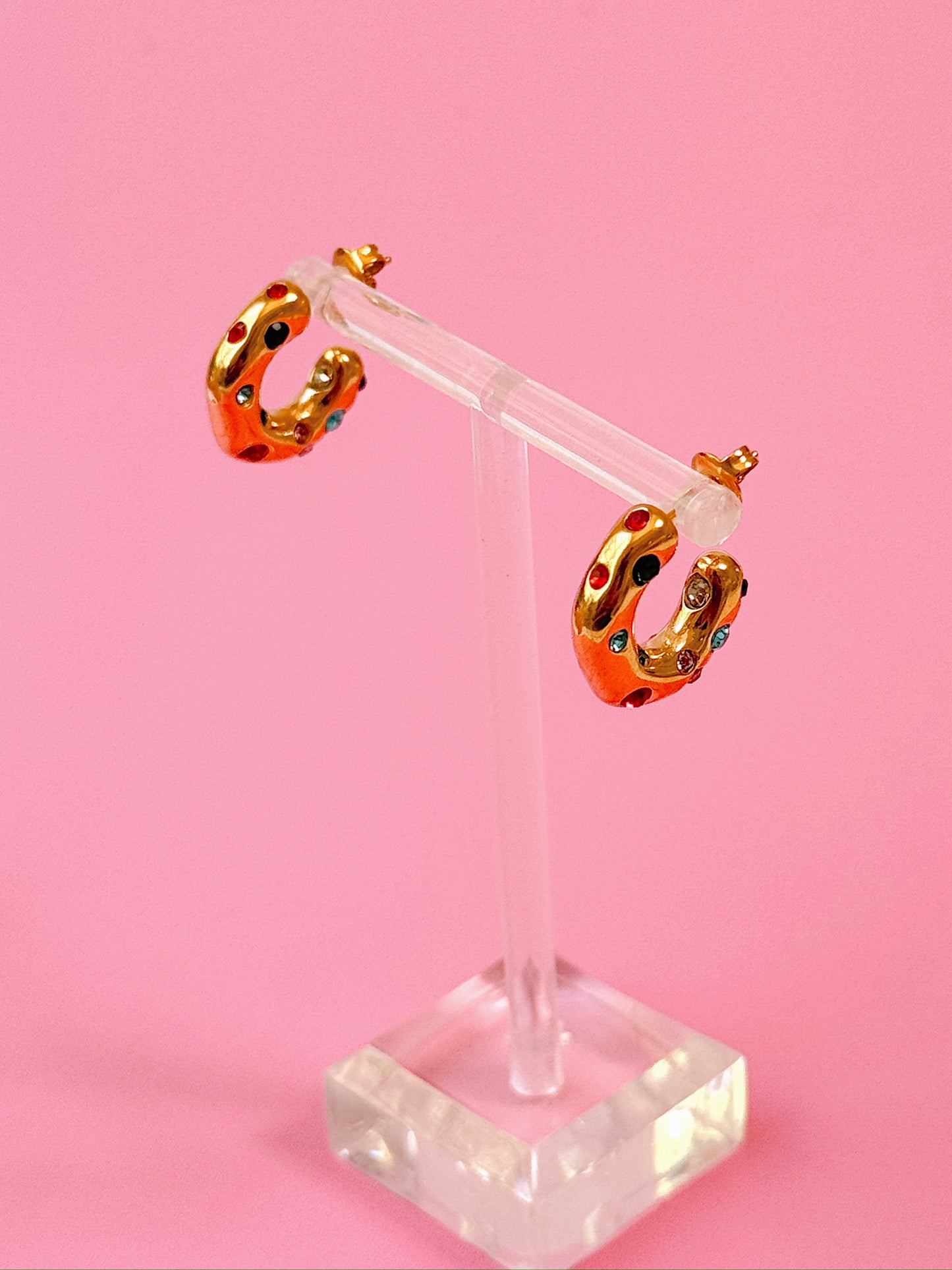 Ambrosia Hoop Studs