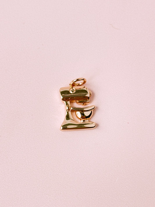 Kitchen Mixer Charm (Gold + Silver)